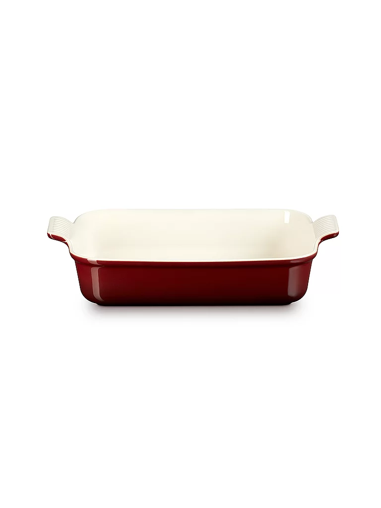 LE CREUSET Auflaufform Tradition 32x24cm/4l Garnet dunkelrot